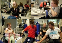 Markku P:n kuntosaliohjaus Synapsiassa
Kuvat: Riitta Skytt