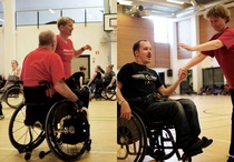 Samban uusi koreografia työn alla
Kuvat: Riitta Skytt